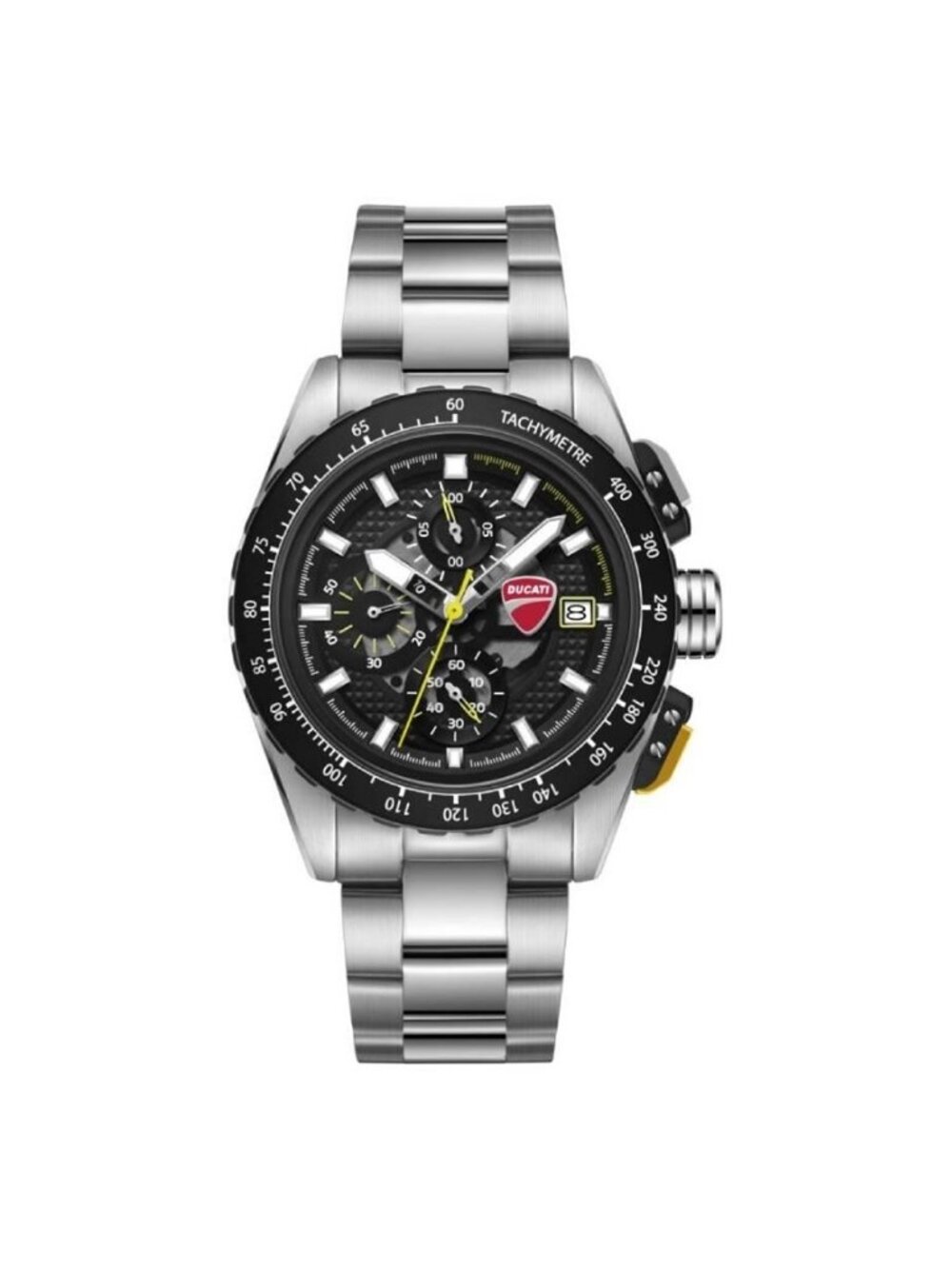 NWT Ducati Chronograph Quartz Black Dial Men's Watch